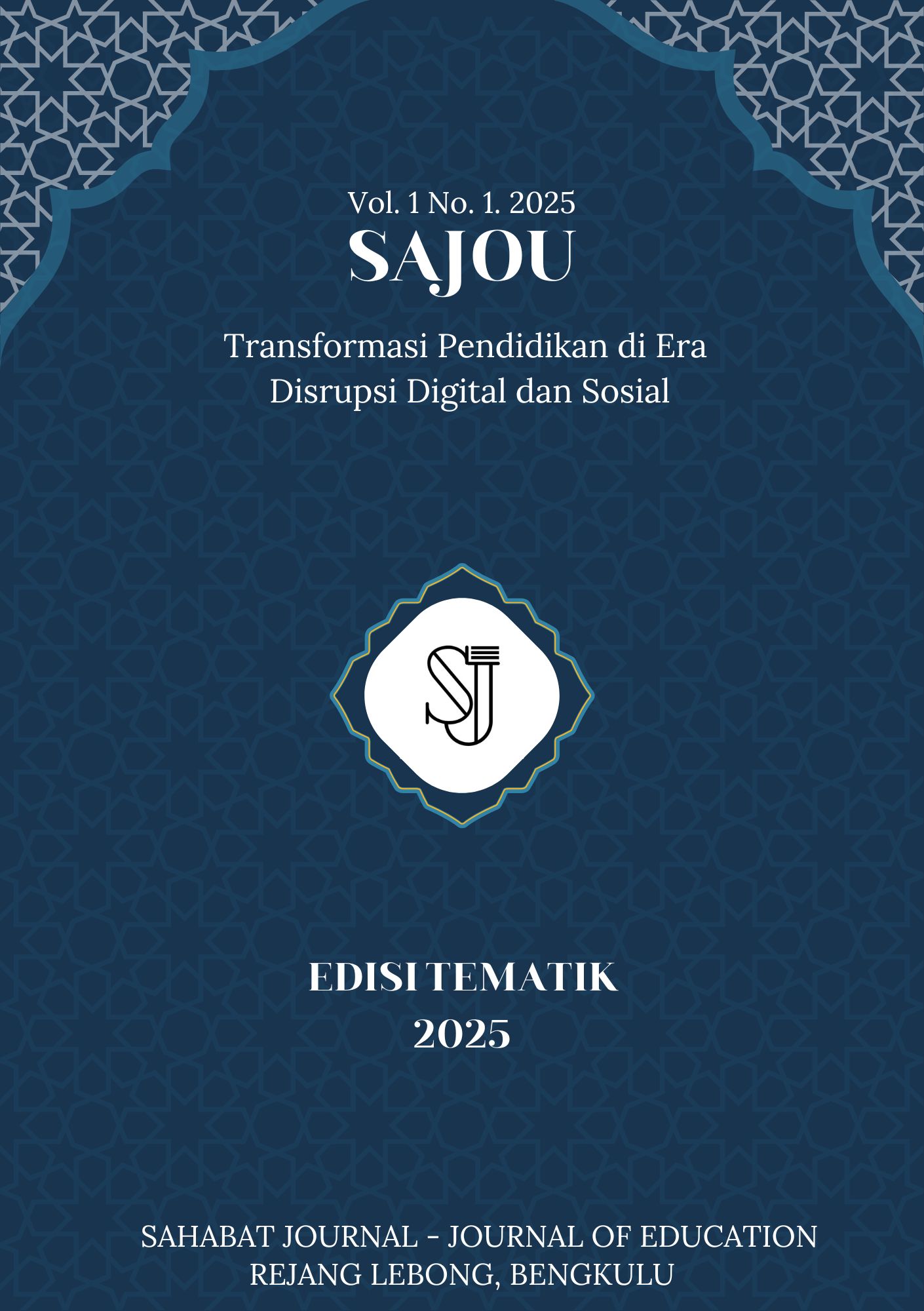 cover sajou ed.1 no.1